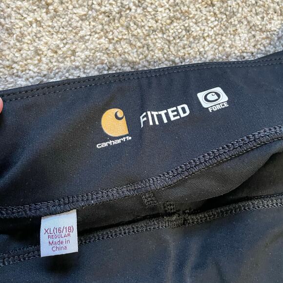 Carhartt Fitted Force Women’s work leggings, XL Black - Picture 8 of 8